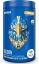 BIRDMAN Falcon Organic Vegan Protein Pulver Vanille, 24g Protein, Sugar Free, Probiotics, Low Carb, Keto Friendly, Dairy Free, Lactose Free, Non Whey, Plant Based Pea Protein Powder - 18 Portionen