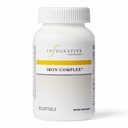 Integrative Therapie Iron Complex - Wellness & Energie-Unterstützung mit Vitaminen C & B12* - Inklusive Folat - Gluten-Free & Dairy-Free - 90 Softgels (45 Servietten)
