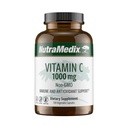 NutraMedix Vitamin C 1000mg - Antioxidantien-Ergänzung für Immununterstützung und Herzgesundheit - Vitamin C aus Ascorbinsäure - Vegan, nicht gentechnisch verändert (120 vegetarische Kapseln)