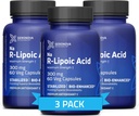 Geronova Research Bio-Enhanced R-Lipoic Acid, 300 mg Kapseln - 6 Monate Versorgung - Stabilisierte R Alpha Liponsäure mit verbesserter Absorption - R Lipoic Acid Supplement - 180 Zähler