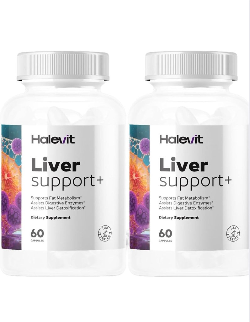 Liver Support Supplement 2-Pack | Third-Party Tested | Zink, Choline, Milchdistel, Beetroot, Artichoke, Chanca Piedra, Dandelion | Liver Detox & Cleanse | Made in USA | Freie Tasche enthalten