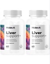 Liver Support Supplement 2-Pack | Third-Party Tested | Zink, Choline, Milchdistel, Beetroot, Artichoke, Chanca Piedra, Dandelion | Liver Detox & Cleanse | Made in USA | Freie Tasche enthalten