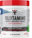 Glutamine, Sans saveur, Essentiels, Train Harder, Recover Faster, Augmenter l'endurance, Vétéran possédé et exploité (60 portions, Glutamine)