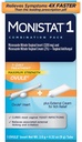 Monistat 1 Tag Hefe Infektion Behandlung für Frauen, 1 Miconazole Ovule Insert & externe Monistat Anti-Itch Cream Bundle