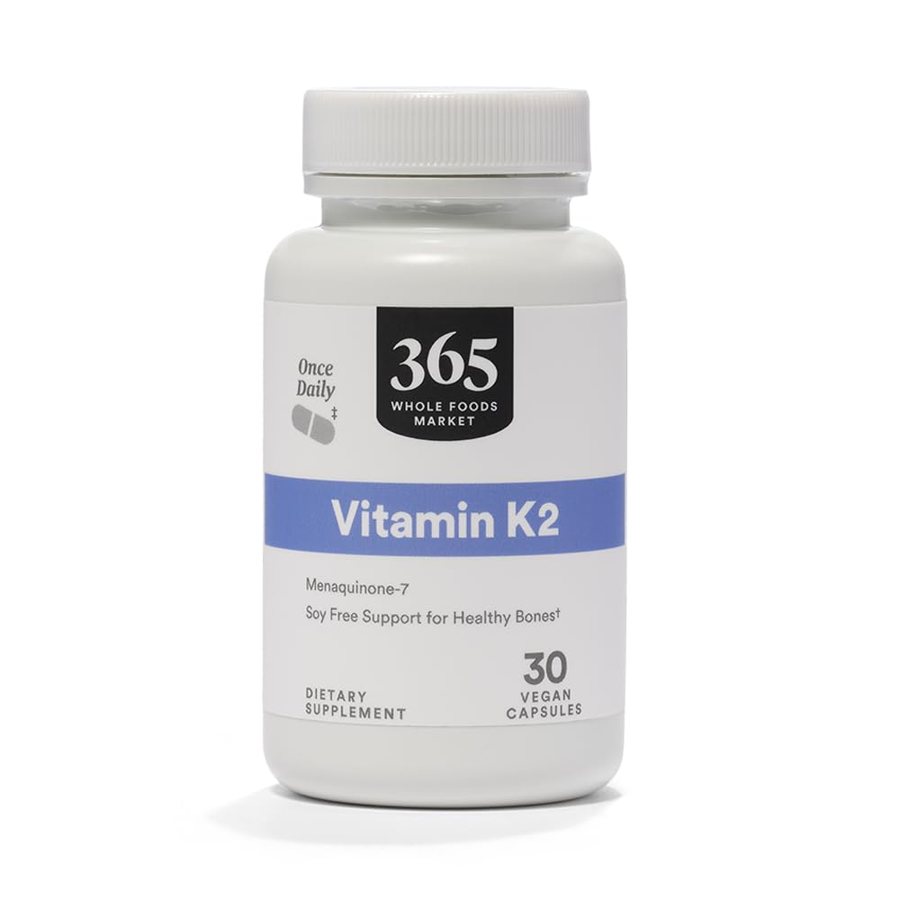 365 von Whole Foods Market, Vitamin K2, Vegan, 30 Count