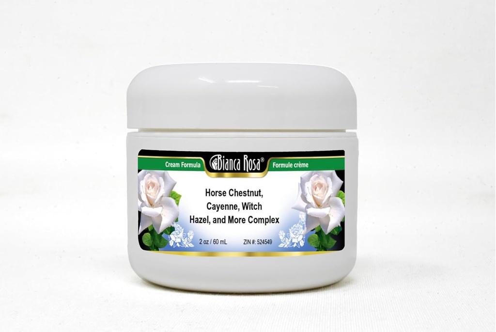Bianca Rosa Horse Chestnut, Cayenne, Witch Hazel und Mehr Complex Cream (2 oz, ZIN: 524549) - 2 Pack