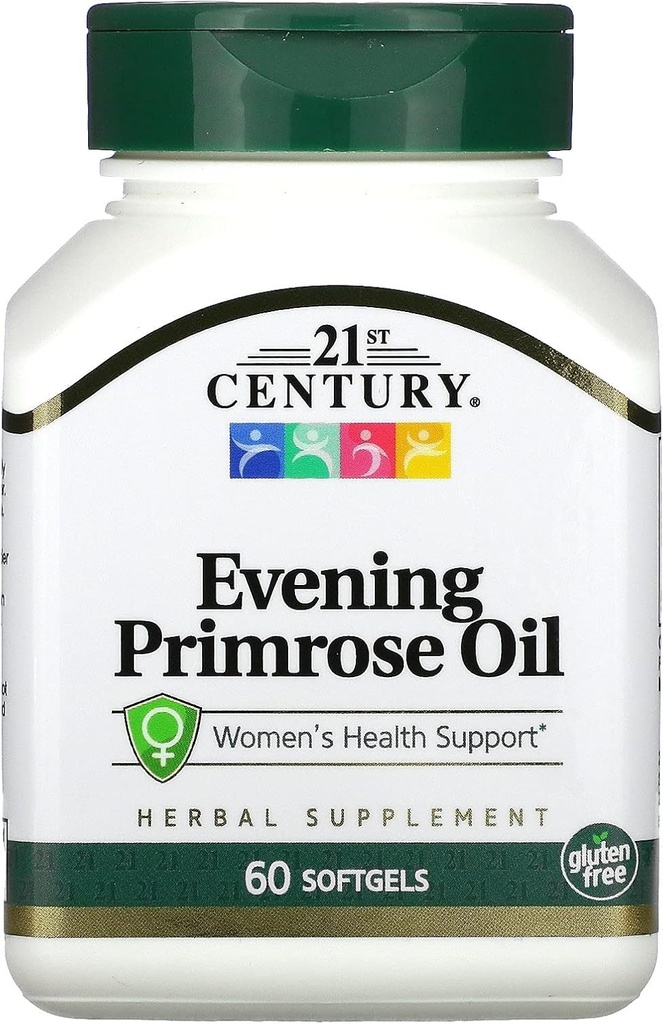Abend Primrose Öl 500mg, 60 SOFTGELS