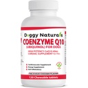 Coenzym Q10 High Potency COQ10-40mg UBIQUINOL für Hunde (120 Tabs) Made in U.S.A. CoQ10 für Hunde