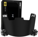 Visière de football Nxtrnd VZR1, technologie d'objectif plat, convient aux casques de football pour adultes et jeunes