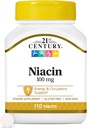 Niacin Tabletten aus dem 21. Jahrhundert, 100 mg, 110 Count