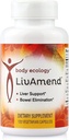 Body Ecology LivAmend | Liver Supplement | Milk Thistle and Artichoke | Aids in Healthy Liver und verbessert Bowel Elimination | 120 Vegetarischer Graf