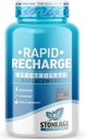 Pilules d'électrolyte - 120 Capsules - Soutien du Syndrome de POTS, Comprimés de sel - Suppléments d'électrolytes kéto, Hydratation rapide, Endurance, Récupération de Déshydratation - OGM et sans gluten