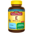 Nature faite vitamine E 180 mg (400 UI) dl-Alpha, complément alimentaire pour le soutien antioxydant, 300 softgels, 300 jours d'approvisionnement