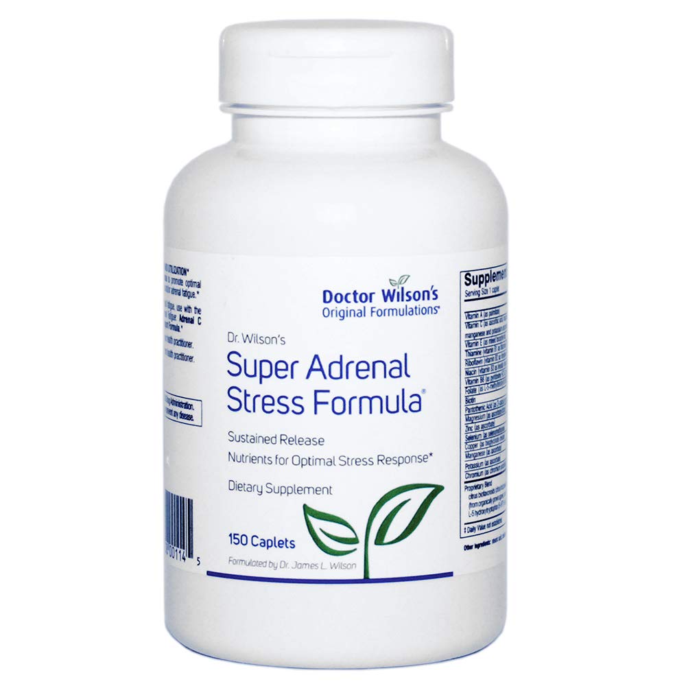 Doctor Wilsons Original Formulierungen Super Adrenal Stress Formel 150 caplets Adrenal, HPA Axis, Fatigue und Energie Unterstützung