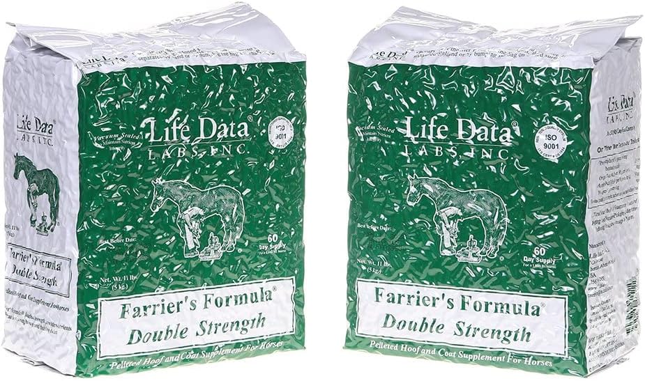 LABES DE DONNÉES DE VIE Farrier Formule 2X Ensemble de force 11LB