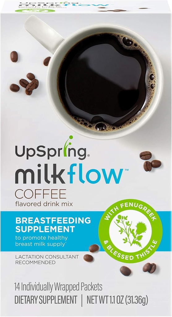 Supplément d'allaitement au lait printanier Mélanger avec Fenugreek & Thistle bénir