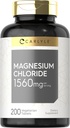 Carlyle - Chlorure de magnésium de 1560mg de 200 comprimés