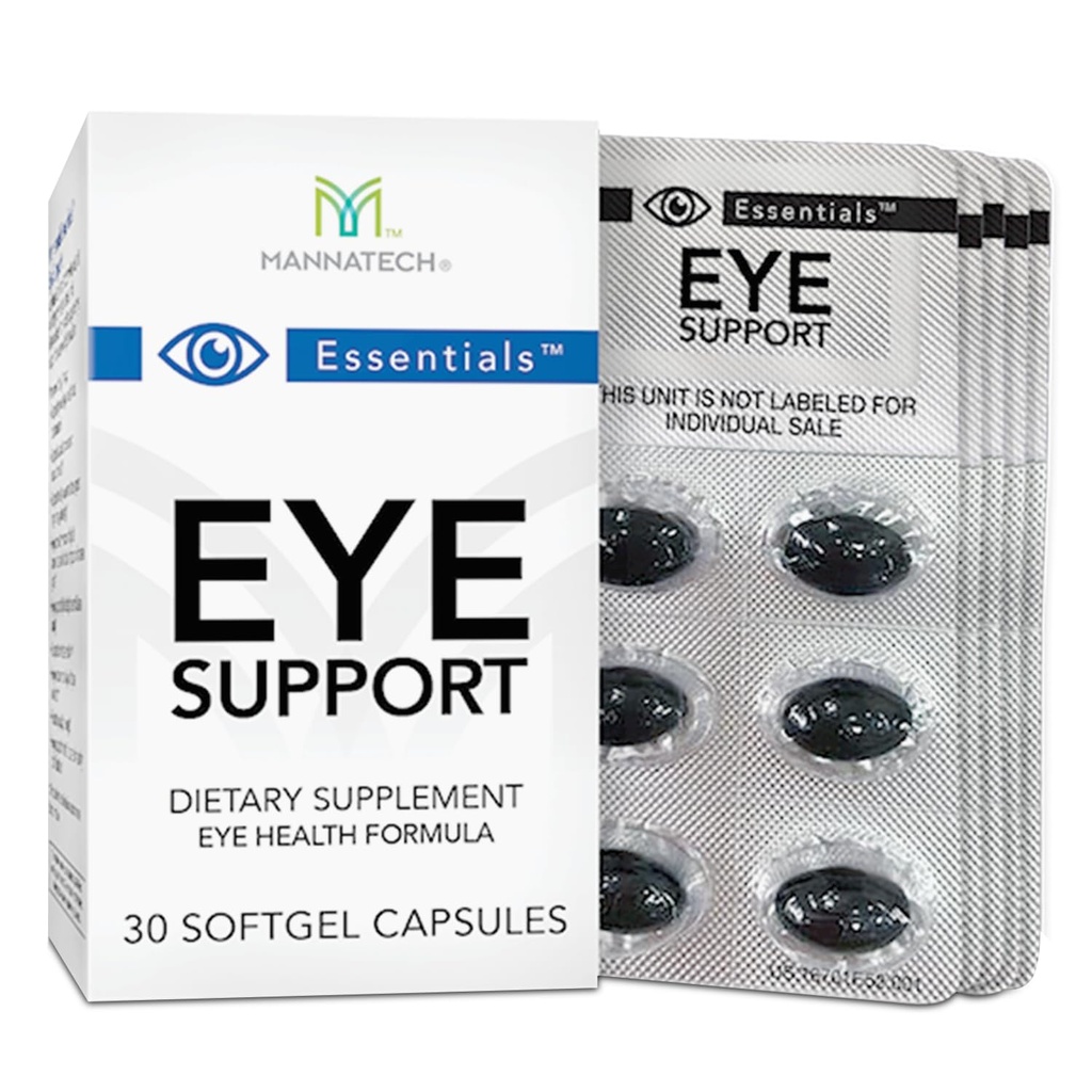 Mannatech-Augenpflege-Ergänzung, unterstützt Allgemeine Augengesundheits-Sight Care-Ergänzung w/Lutein & Zeaxanthin. Eye Support 30 Softgels.