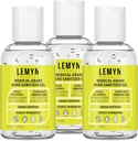 Medizinische Grad Hand Sanitizer Gel - 97% ORGANIC - 2 FL.OZ. PACK OF 3