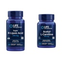 Life Extension Super R-Lipoic Acid 240mg und Acetyl-L-Carnitin 100 Kapseln - Zelluläre Energie und Gehirngesundheit