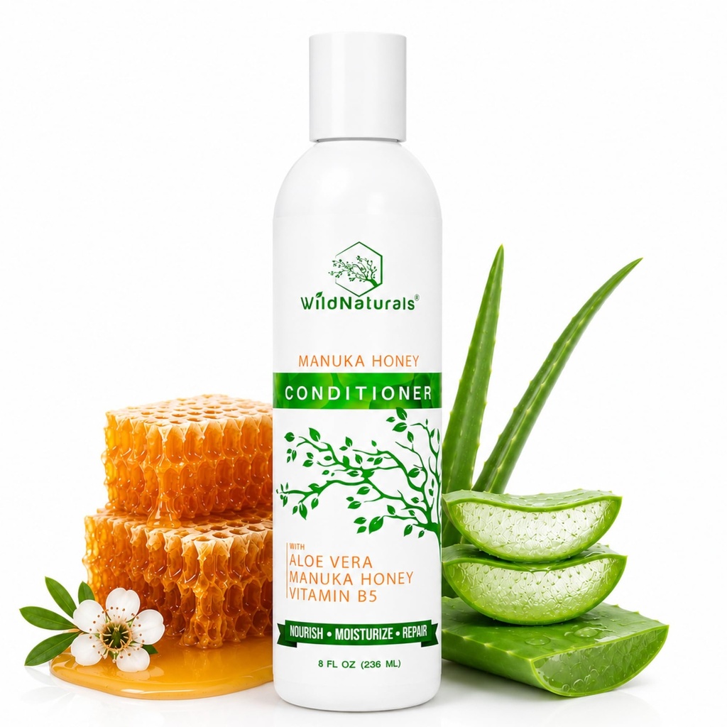 Wild Naturals Eczema und Psoriasis Behandlung - Anti-Dandruff Tiefen Conditioner für beschädigte, trockene Haare und Seborrheic Dermatitis Scalp