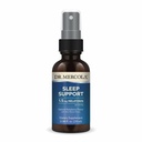 Dr Mercola Sleep Support with Melatonine Spray - Supports Sleep Reposful - Non-OGM, sans gluten et sans soja - Arôme de framboise naturelle - 0,98 fl oz (35 portions)