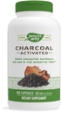 Nature's Way Activated Charcoal, Binds Unwanted Materials and Gas in the Digestive Tract*, 560 mg pro 2-Capsule Serving, 360 Capsules (Packaging May Vary)