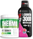 PROSUPPS Thermo Fat Burning Thermogenic Powder Spicy Rita und 3000 L-Carnitin Berry - Weight Management und Pre Workout - Energie, Stimmung, Appetit Control -