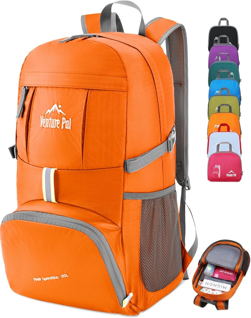 Venture Pal 35L Ultralight Leichte faltbare faltbare Reise Camping Wandern Outdoor Sport Rucksack Daypack