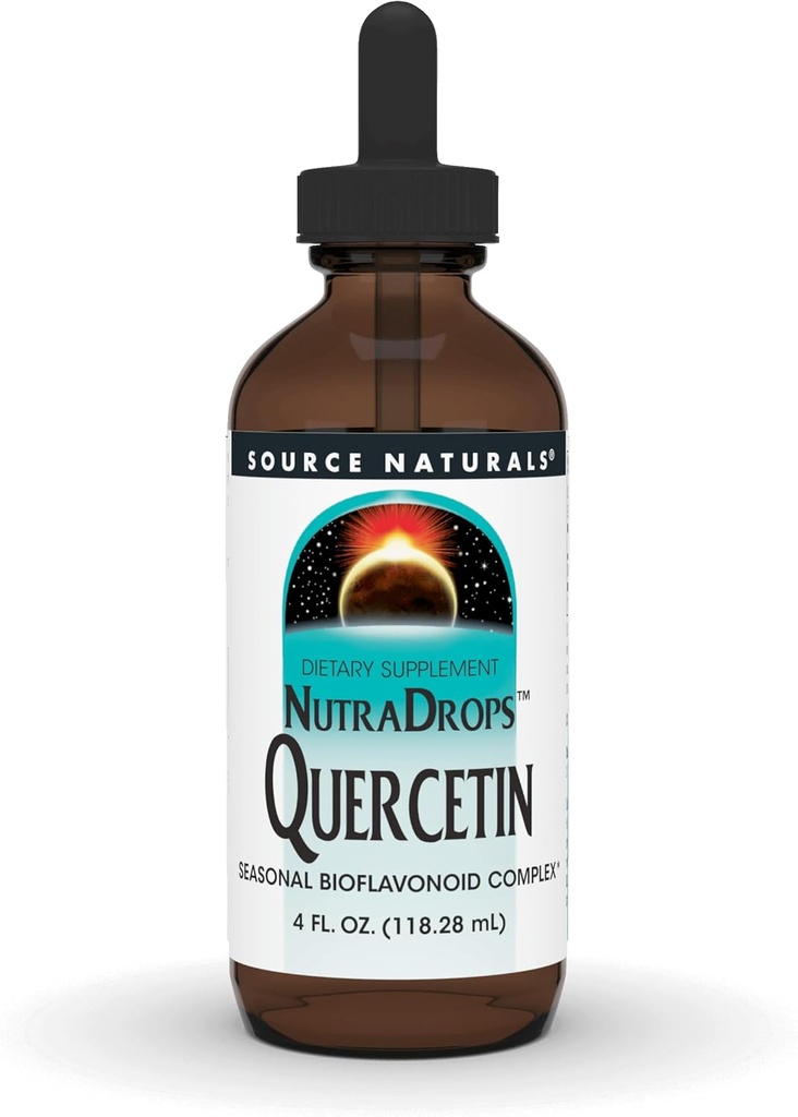 "Quelle Naturals NutraDrops Quercetin, Saisonal Bioflavoniond Complex* - 4 oz"