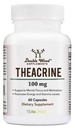 Theacrine (Teacrine) 100 Mg, 60 Kapseln - Energie- und Fokus-Ergänzung (ähnlich zu Koffein Pillen, aber mehr subtile und länger anhaltende) Nicht-GMO und Gluten frei von Doppelholz
