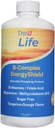 EnergyShield Liquid B-Vitamin Complex, 32 oz, Alle B Die Vitamine, die Sie benötigen, Anti-Stress, Immunität, Immunsystem Unterstützung, Energie, Folate, Niacin, Blutunterstützung