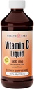 Gericare Vitamin C Liquid 500 mg - Immununterstützung & Gesamtgesundheit - Orange Flavor - 16 Fl Oz (Pack mit 1)