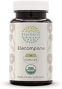 HerbEra Elecampane 60 USDA Organic Capsules, 500 mg, Made with Elecampane (Inula Helenium) Getrocknete Wurzel (60 Kapseln)