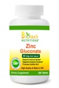 Zink Gluconate 50 mg 250 Tabletten Made in USA Vegetarisch/Vegan Zink Gluconate