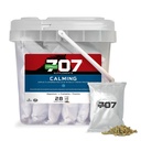 Formule 707 Supplément équine calmant, emballages frais quotidiens – soulagement de l'anxiété et accent amélioré pour les chevaux – L-Tryptophane, Thiamine et Magnésium
