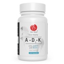 Supplément de vitamine ADK avec antioxydants réseau - A, D3, K2 (MK-7 Non-Soy) et E avec CoQ10 et acide alpha lipoïque - pour la vision, les os forts et les dents, et le support immunitaire - Complexe D3 5000 iu