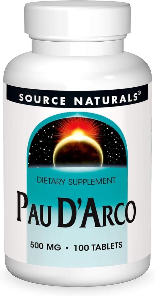 Quelle Naturals PAU D'Arco Nahrungsergänzung - 100 Tabletten