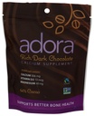Adora Kalzium-Ergänzungsscheibe, dunkle Schokolade, 30 Count - 500 mg