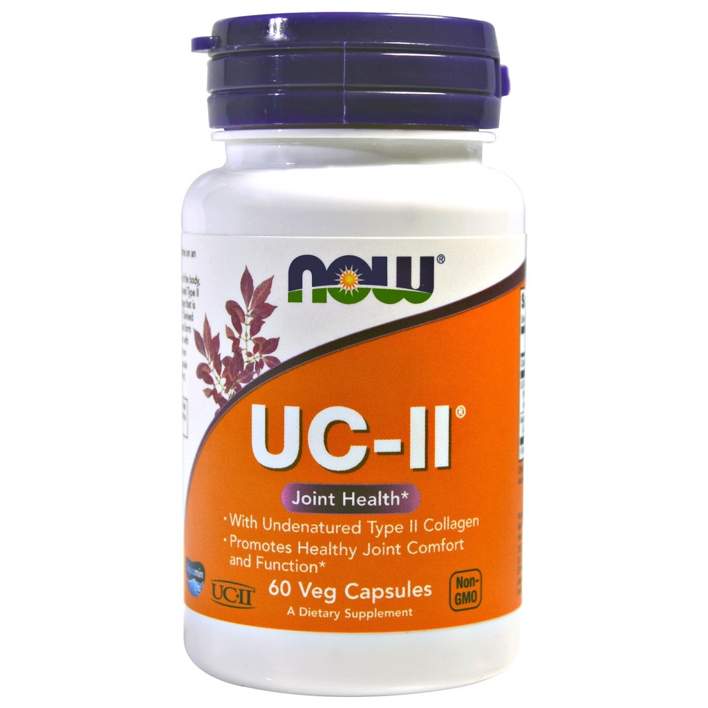 UC II Joint Health Ungesättigt Typ II Collagen 60 VegiCaps (Pack von 2)