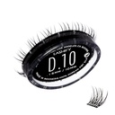 Lashify Drama 10mm Gossamer Wimpern Extensions Refill, Black, Easy DIY False Lashes für einen natürlichen Look