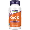 JETZT Nahrungsergänzungsmittel, CoQ10 30 mg, Pharmazeutische Klasse, All-Trans-Form hergestellt durch Fermentation, 120 Veg Kapseln