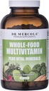 Dr. Mercola aliments entiers Multivitamine Plus minéraux vitaux Supplément alimentaire, 30 portions (240 comprimés)
