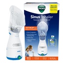 Vicks Sinus Inhaler - Relief de vapeur non médicamenté pour les allergies, la congestion, la toux et les rhumes, le vapeur vocal, les passages apaisants nasaux et de gorge, travaux avec VapoPads (1 Inclus)