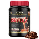 ALLMAX ISOFLEX Isolate de protéines de lactosérum, chocolat - 2 lb - 27 grammes de protéines par scoop - Zéro gras et sucre - 99% Sans lactose - Sans gluten et sans soja - Env. 30 portions
