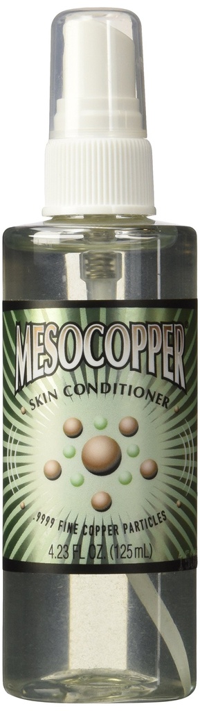 MesoCopper® Spray pour revitalisant pour la peau 125 mL, Cuivre colloïdal