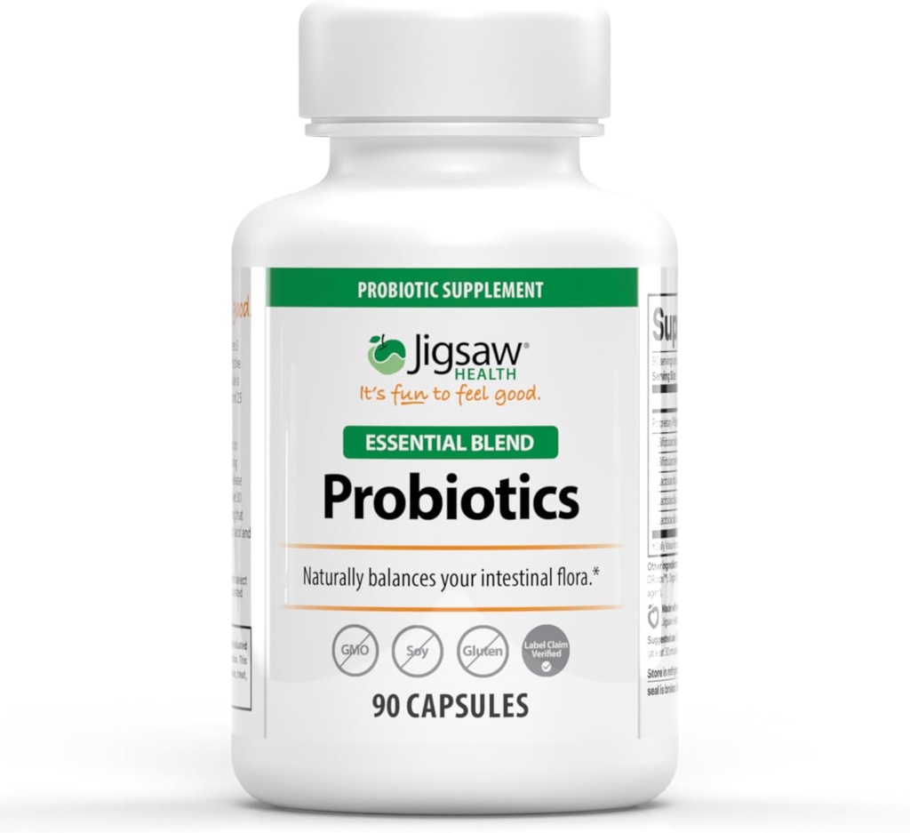 Jigsaw Health Probiotics Essential Blend | 90 Kapseln