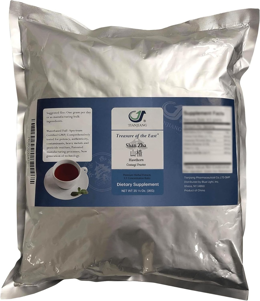 Treasure of the East, Hawthorn Extract - Shan Zha (3:1 Konzentriertes Kräuterextraktpulver, 1kg)