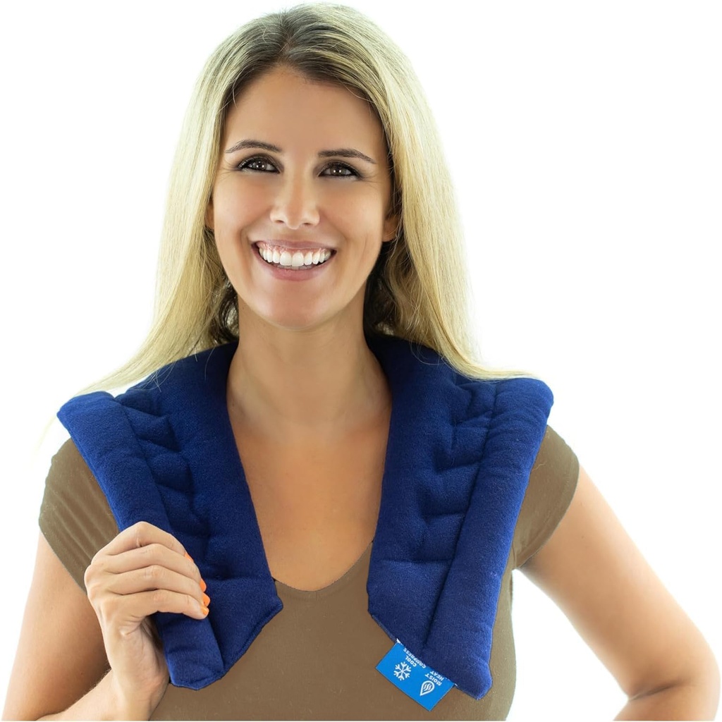 Bed Buddy Mikrowelle Heizkissen - Body Wrap Wärmekissen mit flexiblem weichem Stoff - Für heiße oder kalte Therapie, groß für Krämpfe, Muskelschmerzen, Gelenkschmerzen aus Arthritis, Kopfschmerzen, Hot Flashes