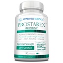 Science Prostarex approuvée - Supplément à la prostate - Saw Palmetto, 1200 mg Beta-Sitosterol, Bioperine - 90 capsules - 1 mois d'approvisionnement